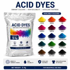 Acid Dyes 5 Kg Supplier in India | Textile & Leather Dye Chemical